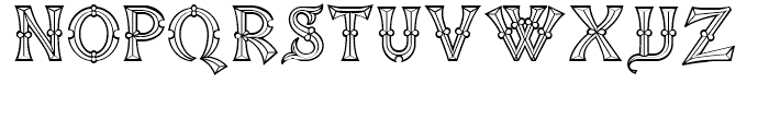 Ye Olde Block NF Regular Font UPPERCASE