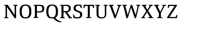 Yefimov Serif Regular Font UPPERCASE