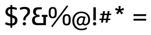 Yefimov Sans Regular Font OTHER CHARS