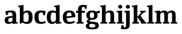 Yefimov Serif Bold Font LOWERCASE