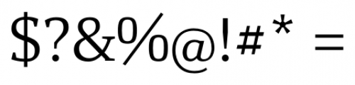 Yefimov Serif Light Font OTHER CHARS
