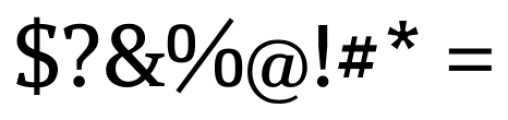 Yefimov Serif Regular Font OTHER CHARS