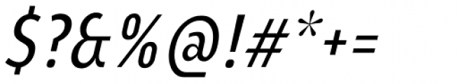 Ye Paradigma Condensed Medium Italic Font OTHER CHARS