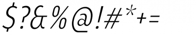 Ye Paradigma Condensed Regular Italic Font OTHER CHARS