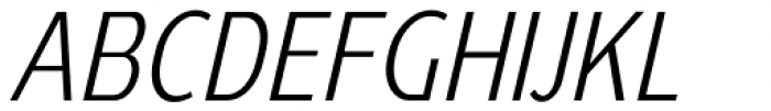 Ye Paradigma Condensed Regular Italic Font UPPERCASE