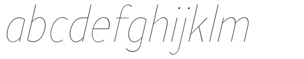 Ye Paradigma Condensed Thin Italic FONT