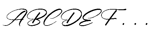 Yeliska Dasmithe  Regular Font UPPERCASE