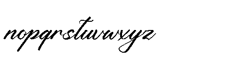 Yeliska Dasmithe  Regular Font LOWERCASE