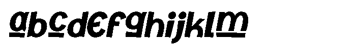 Yellow Ramen Oblique FONT