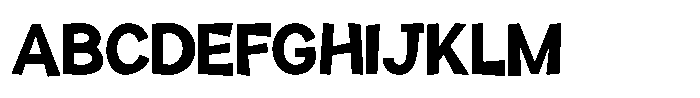 Yellow Ramen Regular Font UPPERCASE