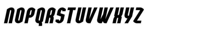Yemeyi Black Condensed Italic Font UPPERCASE