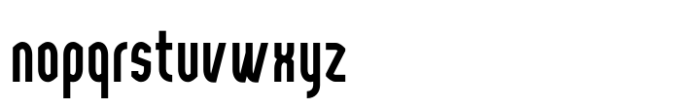 Yemeyi Bold Compressed Font LOWERCASE