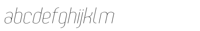Yemeyi Thin Italic FONT