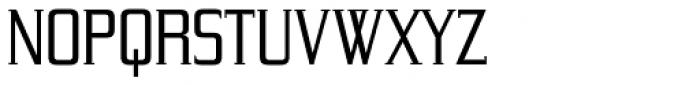 Yeoman Gothic RR Light Font LOWERCASE