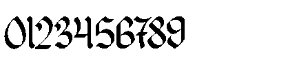 Yeremia Font OTHER CHARS