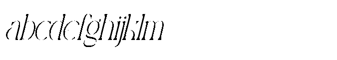Yerindar Italic FONT