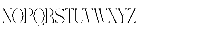 Yerindar Regular Font UPPERCASE