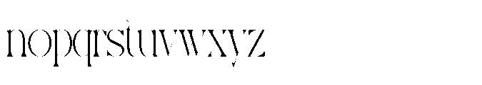 Yerindar Regular Font LOWERCASE
