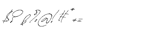Yessiou Saphire Italic Font OTHER CHARS