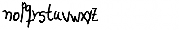 Yexivela Bold Font LOWERCASE