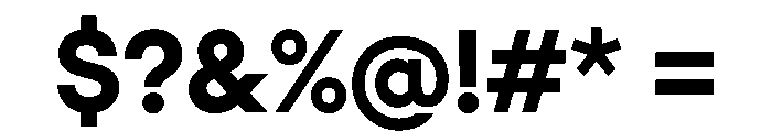 Yellix TRIAL Bold Instance Font OTHER CHARS