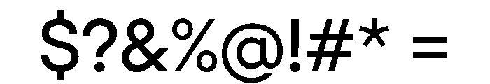Yellix TRIAL Medium Instance Font OTHER CHARS