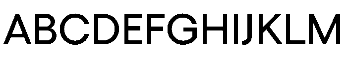 Yellix TRIAL Medium Instance Font UPPERCASE