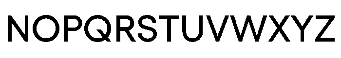 Yellix TRIAL Medium Instance Font UPPERCASE