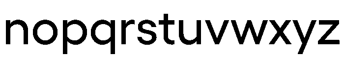 Yellix TRIAL Medium Instance Font LOWERCASE