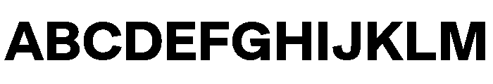 YetGrotesk Extrabold Font UPPERCASE