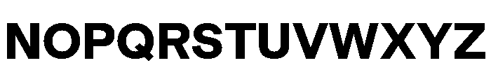 YetGrotesk Extrabold Font UPPERCASE