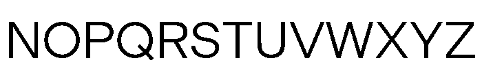 YetGrotesk Semilight Font UPPERCASE