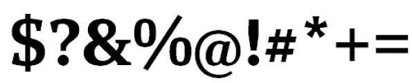 Yefimov Serif Bold Font OTHER CHARS