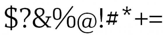 Yefimov Serif Light Font OTHER CHARS