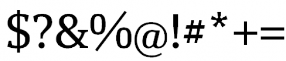 Yefimov Serif Regular Font OTHER CHARS