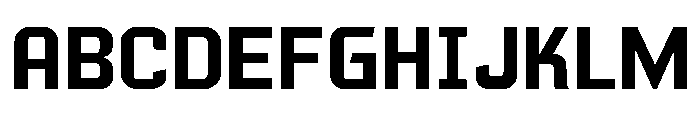 Yearling Bold Font UPPERCASE