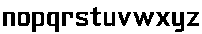 Yearling Bold Font LOWERCASE