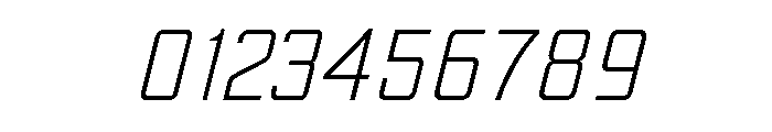 Yearling Light Italic Font OTHER CHARS