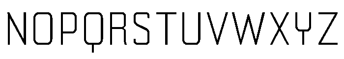 Yearling Light Font UPPERCASE