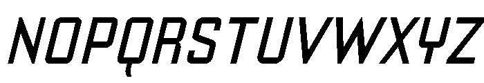Yearling Regular Italic Font UPPERCASE