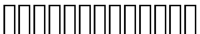 Yellow Numbers Soft 3D Shadow FONT