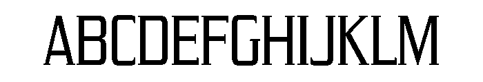 Yeoman Gothic Light FONT