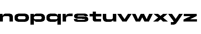 YFF RARE TRIAL Power Black Font LOWERCASE