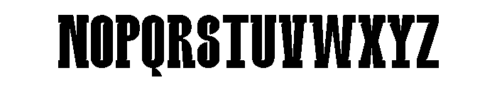 YIBUK Font UPPERCASE