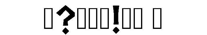 Yifan Regular Font OTHER CHARS