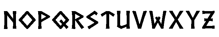 Yifan Regular Font LOWERCASE
