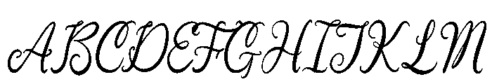 Yinderia Font UPPERCASE