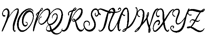 Yinderia Font UPPERCASE