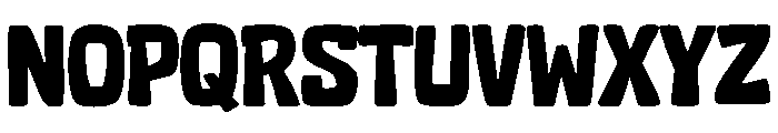 YipYap Font UPPERCASE
