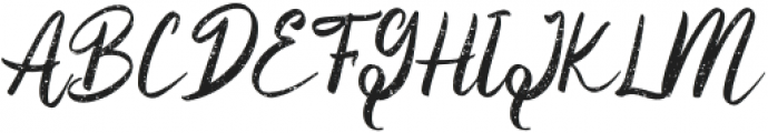 Yilactha Rough otf (400) Font UPPERCASE